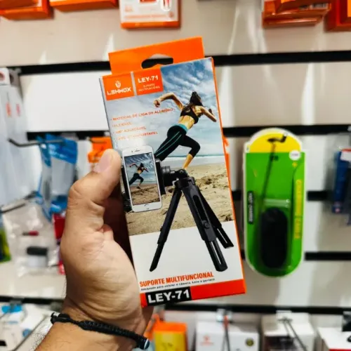 Tripé para celular com suporte