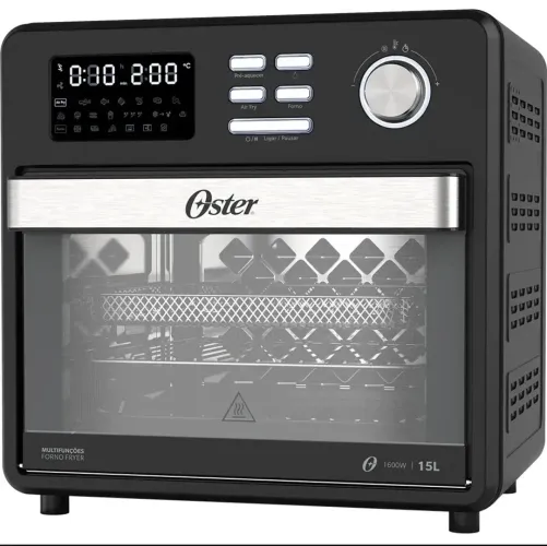 Air Fryer Forno Oster Fritadeira 15l Display Digital 127v