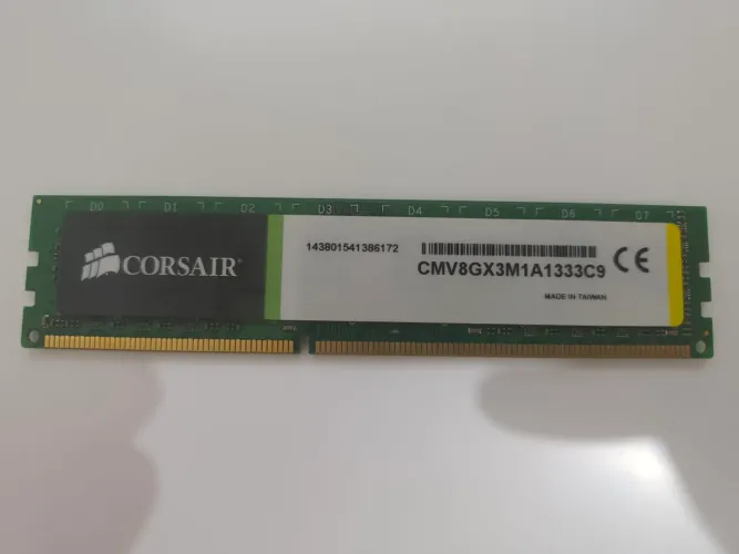 Memória ram 8GB Corsair 1333mhz