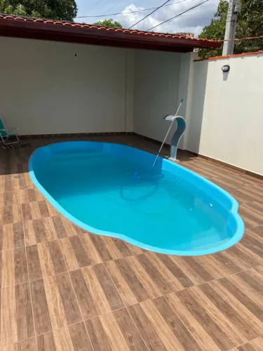 Piscina de fibra Oval 6 metros