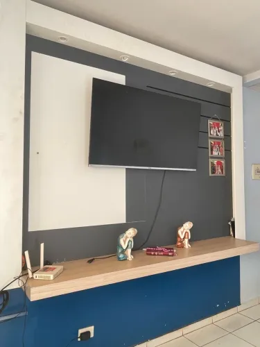 Painel planejado com led 