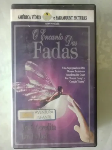 VHS. FILME ORIGINAL O ENCANTO DAS FADAS