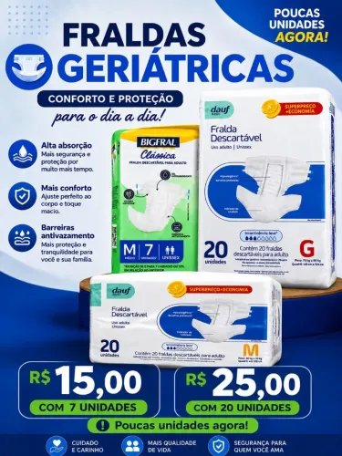 Fraldas Geriátricas