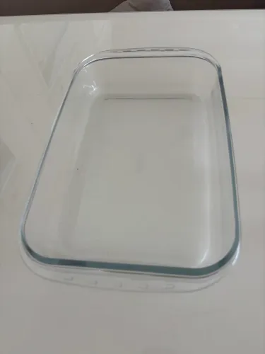 Tigela de vidro + jarra de vidro