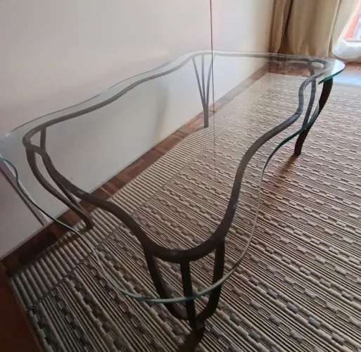 Mesa de centro, jardim ou decorativa, estilo retro...