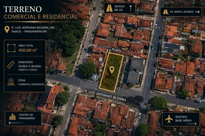 Trio - Casa residencial/comercial em Emaús !!!!!