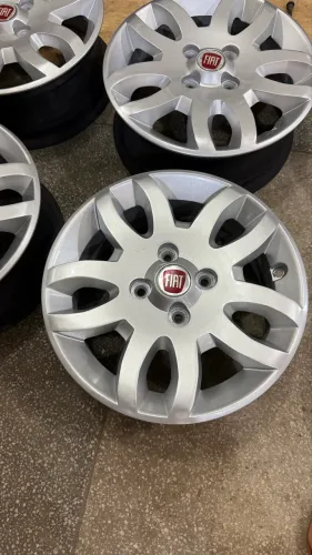 Jogo de Rodas aro 14 original Fiat