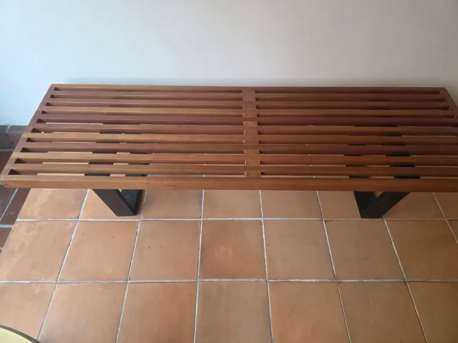 Banco madeira 3 lugares