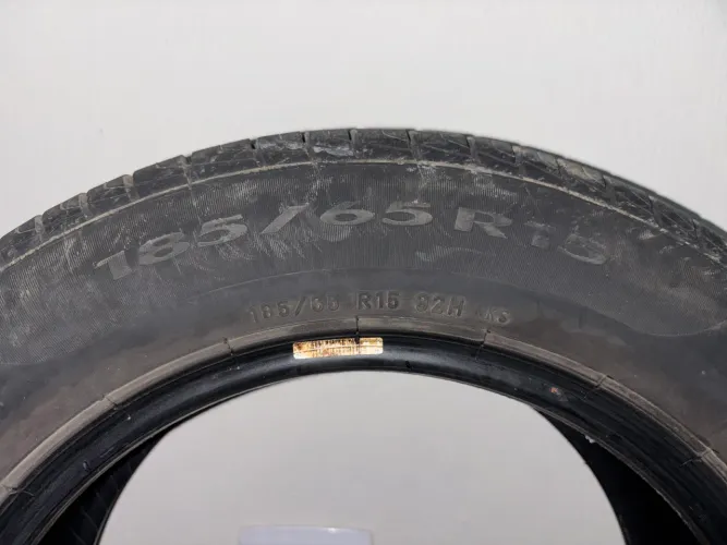 4 Pneus Pirelli Cinturato P1 185/65 R15 Usados - 2 Bons + 2 Meia Vida
