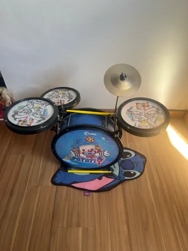 Bateria infantil musical