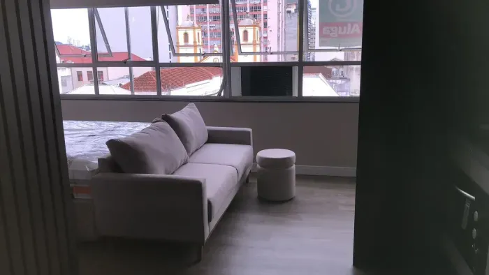 Studio mobiliado com 39m² no Centro de Florianópolis/SC
