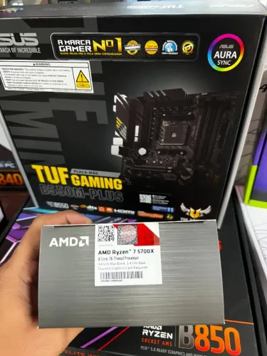 Kit Upgrade DDR4, Ryzen 7 5700x e B550M Asus Tuf - Lacrado
