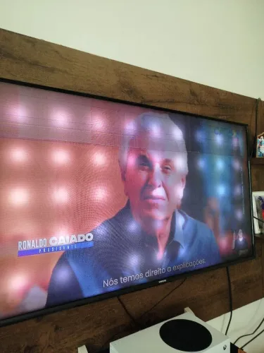 ? Smart TV Samsung 40? -? LEDs com defeito| R$ 350
