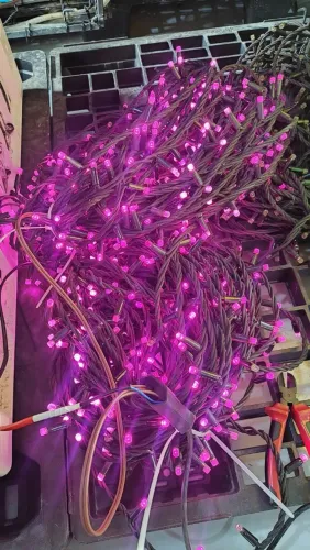 Cordão de led para enfeites de natal