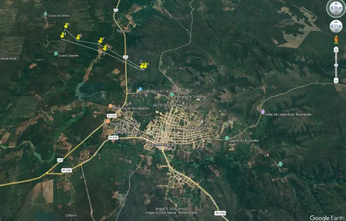 Terreno em Regeneracao 83 ha