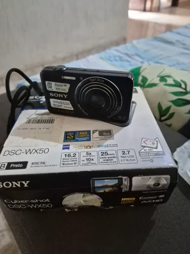 Câmera sony cyber short