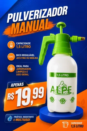 Pulverizador Manual - Alpe 1,5 Litro