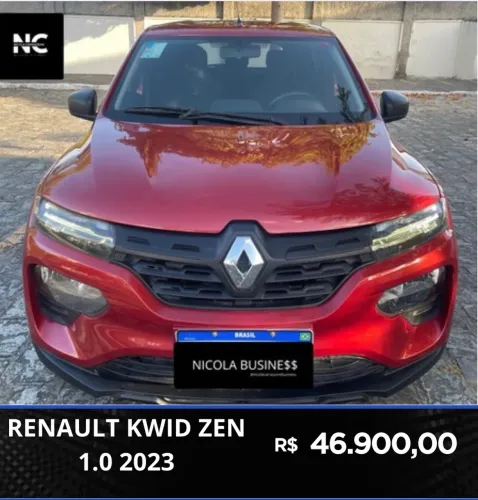 Renault Kwid Zen 1.0 Flex 12V 5P Mec. 2023