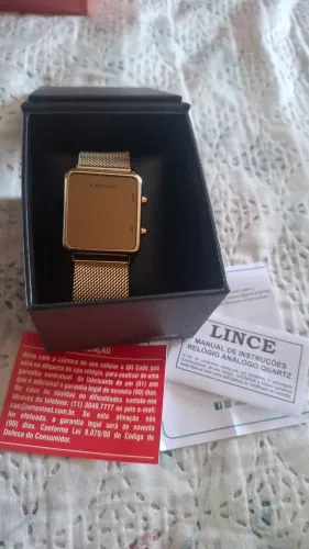 Relógio feminino Lince
