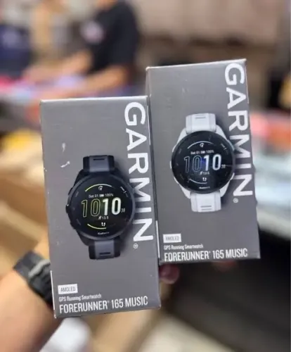 Garmin Forerunner 165 Music Preto - NOVO NA CAIXA