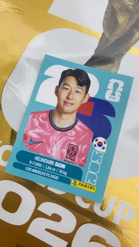 Figurinha Heungmin Son KOR18 - Copa 2026