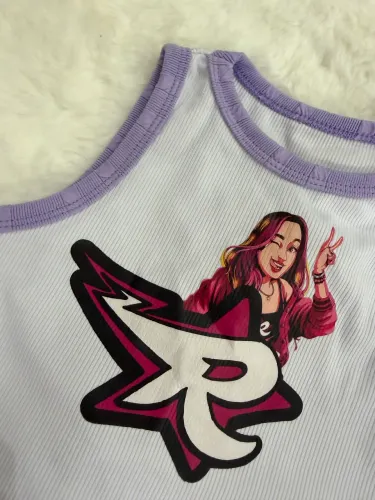 Conjunto Infantil Emily Vick - Lilás e Rosa