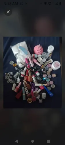 Lote Completo Materiais de Unha (Gel, Anylovy, Moldes, Esmaltes) - Desapego