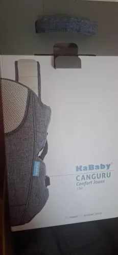 Canguru jeans na caixa