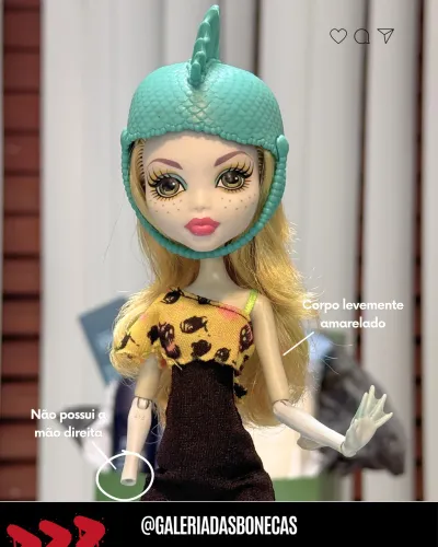 Boneca Monster High Lagoona Roller Maze