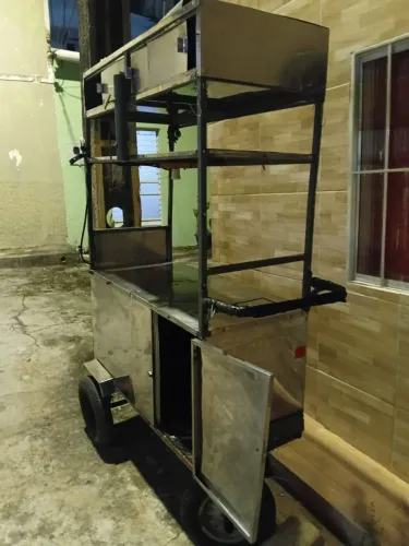 VENDO CARRINHO DE LANCHE INOX