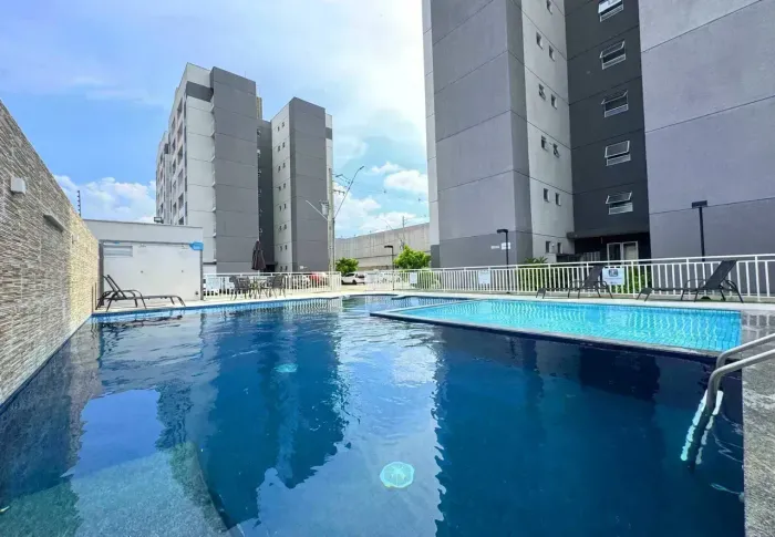 CONDOMÍNIO PRIME ARENA - 52m², 2qts, suíte e varanda | AV CONSTANTINO NERY - CHAPADA