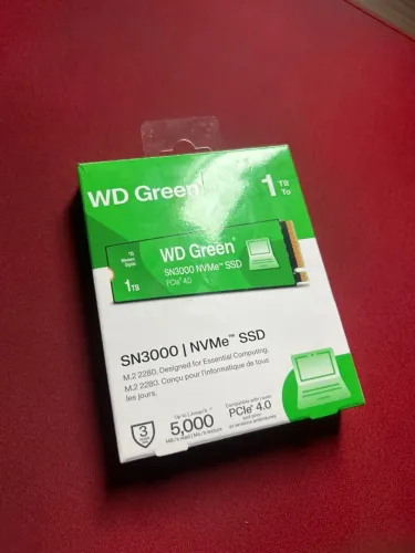 SSD NVME 1TB WD GREEN NOVO