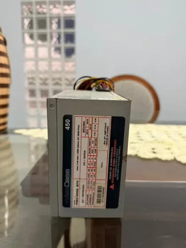 Fonte ATX 450W WiseCase PSEC-450G