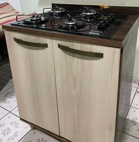 FOGAO 4 BOCAS ELETRICO MONDIAL + GABINETE USADO