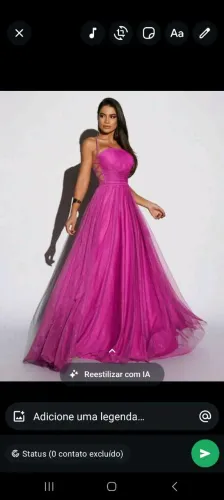 Vestido festa . Madrinhas .Debutante. Lindo .Ideal pra grandes acontecimentos