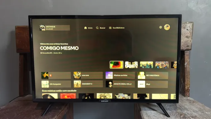 Tv 32 polegadas sistema android semp