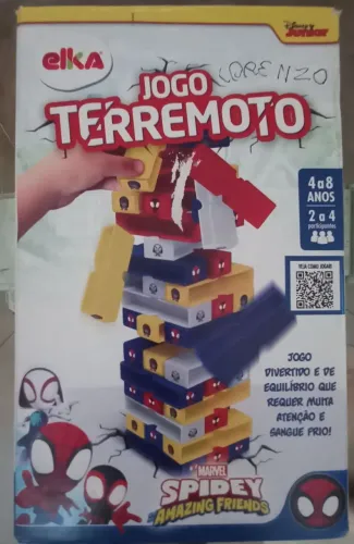 Jogo Terremoto elka Marvel Spidey