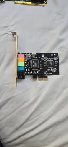 Placa de som interna Padarsey PCIe 5.1 para PC