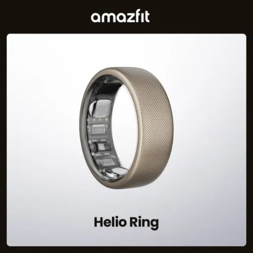 Anel Inteligente Amazfit Helio Ring Titânio - Tamanho 12