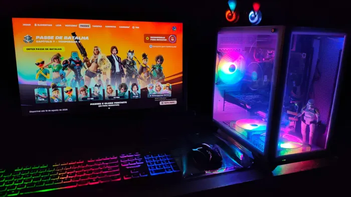 Pc gamer completo novo