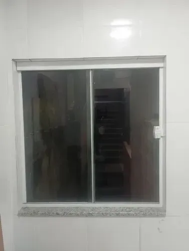 Janela Blindex 0,90x100 Vidro Temperado Alumínio