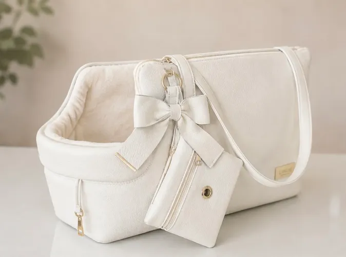Bolsa de transporte para pet Lanzáe - branca ?