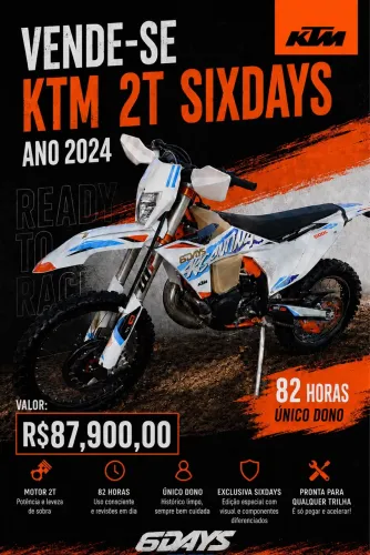 KTM 300 EXC Six Days ano 2024/2024