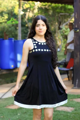 Vestido de festa preto