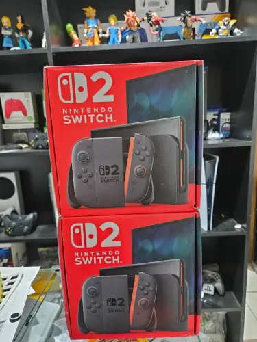 Nintendo switch 2 novo lacrado Aceitamos consoles como parte do pagamento 
