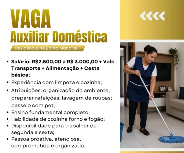 VAGA DE EMPREGO