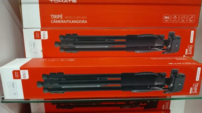 Tripe Profissional Camera Celular 1.7MT Tomate MTG-8016