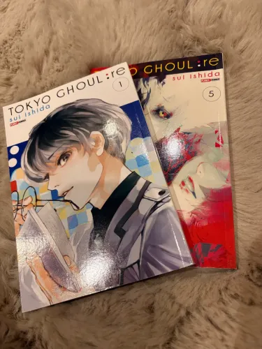Mangá Tokyo ghoul re 1 e 5