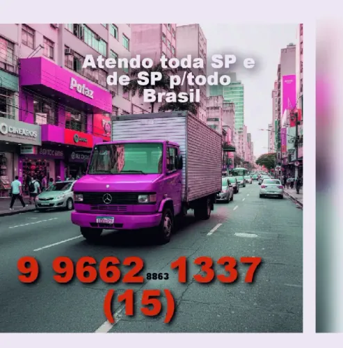 Frete no Jardim Europa, Pagliato, Campolim e Santa Rosália (15) 9/9662/1337 TransMudanças