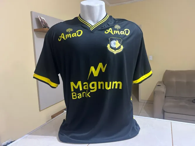 Camisa do São Bernardo F.C 2026 - Preta P ao GG
